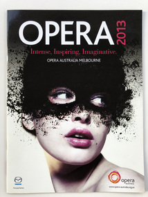 Pamphlet, Opera Australia, Opera 2013, 2012