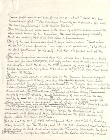 Document - Manuscript, Robin Boyd, (some people commit suicide …..)