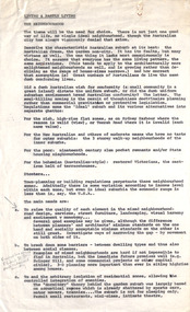 Document - Manuscript, Robin Boyd, Living and Partly Living: The Neighbourhood; Synopsis – Robin Boyd, 1971