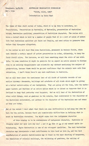 Document - Manuscript, Robin Boyd, Going, Gone: Introduction, 1962
