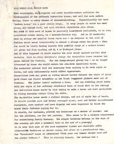 Document - Manuscript, Robin Boyd, What Every Home Should Have, c. 1965