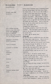 Document - Script, Robin Boyd, The Flying Dogtor. Episode 9 The Helping Hand, 1963