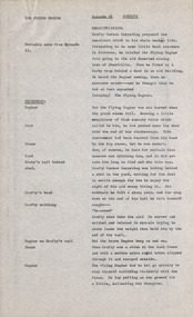 Document - Script, Robin Boyd, The Flying Dogtor. Episode 12 Caught!, 1963