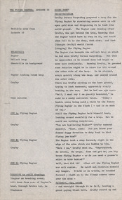 Document - Script, Robin Boyd, The Flying Dogtor. Episode 13 Going Down?, 1963