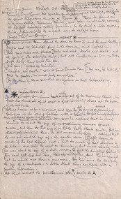 Document - Script, Robin Boyd, The Flying Dogtor. Episode 24 The Shrinking Snake, 1963