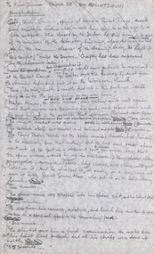 Document - Script, Robin Boyd, The Flying Dogtor. Episode 25 The Countdown, 1963