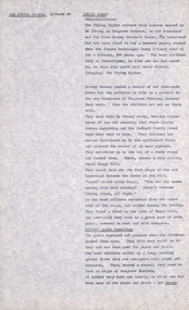 Document - Script, Robin Boyd, The Flying Dogtor. Episode 30 Anyone Home, 1963
