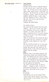 Document - Script, Robin Boyd, The Flying Dogtor. Episode 31 Crafty Returns, 1963