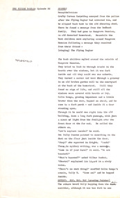 Document - Script, Robin Boyd, The Flying Dogtor. Episode 32 Spooks, 1963