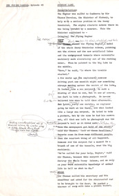 Document - Script, Robin Boyd, The Flying Dogtor. Episode 45 Mystery Lane, 1963