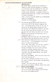 Document - Script, Robin Boyd, The Flying Dogtor. Episode 50 The Crafty Serpent, 1963