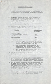 Document, Brian Stegley, Stegbar takeover offer, 28.05.1971