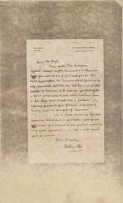 Letter, Martin Elks, Martin Elks to Robin Boyd, c. Nov. ‘70