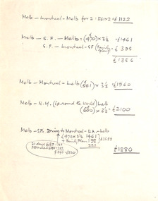 Document - Budget, Robin Boyd