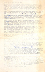 Letter, Mandie Boyd, Mandie Boyd to RB, 1966
