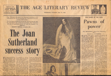 Newspaper - Clipping, Herbert Mishael, The success story, 15.05.1965