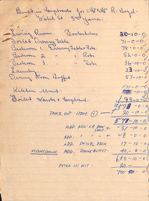 Document, John Murphy, c. 1958