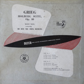Audio - Recording, Decca (The Decord Record Company Limited)