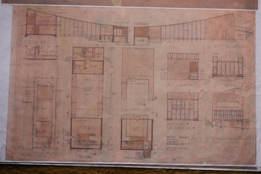 Drawing - Architectural, Robin Boyd, 290 Walsh Street, South Yarra, 14-Jan-58