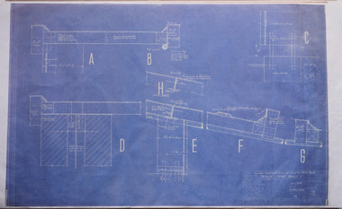 Drawing - Architectural, Robin Boyd, 290 Walsh Street, South Yarra, Jun-58