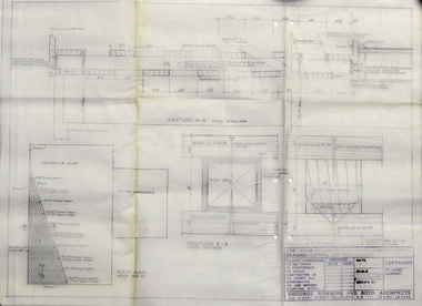 Drawing - Architectural, Troedel House, Wheelers Hill, 13-Jul-54