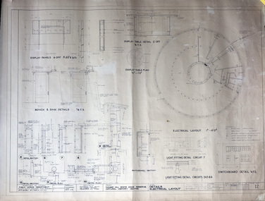Drawing - Architectural, Tower Hill State Game Reserve Natural History Centre, 26-Oct-62
