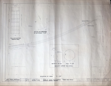 Drawing - Architectural, Tower Hill State Game Reserve Natural History Centre, 31-Oct-62