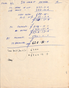 Document, John Murphy, c. 1958