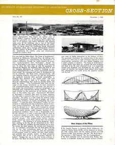Journal, Cross-Section, (A new book by Robin Boyd, "The Puzzle of Architecture"...), 01.11.1965
