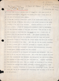 Document - Script, Robin Boyd, The Moving Scene: A Piece of Ribbon