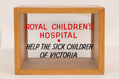 Functional object, Royal Children's Hospital fundraising collection box