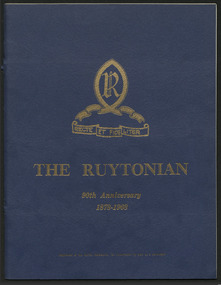 Magazine, Ruyton Girls' School, The Ruytonian, 1968