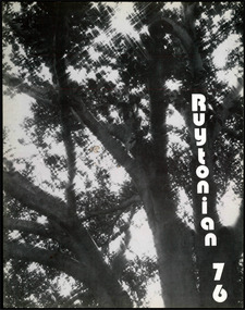 Magazine, Ruyton Girls' School, The Ruytonian, 1976