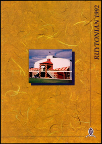 Magazine, Ruyton Girls' School, The Ruytonian, 1992