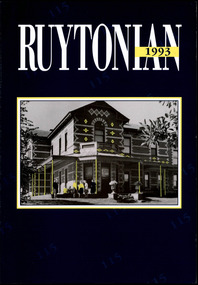 Magazine, Ruyton Girls' School, The Ruytonian, 1993