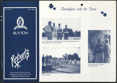 Newsletter, Ruyton Reports, 1990