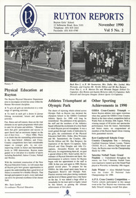 Newsletter, Ruyton Reports, 1990