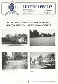 Newsletter, Ruyton Reports, 1991