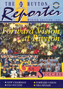 Magazine, Ruyton Reporter, 1994
