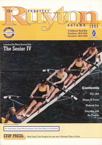 Magazine, Ruyton Reporter, 1995
