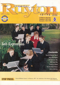 Magazine, Ruyton Reporter, 1996