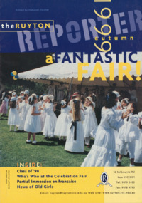 Magazine, Ruyton Reporter, 1999