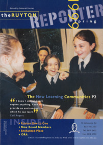 Magazine, Ruyton Reporter, 1999