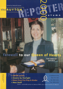 Magazine, Ruyton Reporter, 2000