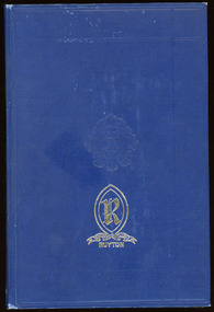 Literary work - Ruyton Prize Book, Geoffrey Cumberlege Oxford University Press, The Poetical Works of Oliver Goldsmith, No date