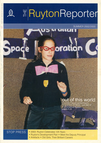 Magazine, William Troedel & Co, Ruyton Reporter, 2002
