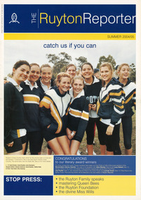 Magazine, William Troedel & Co, Ruyton Reporter, 2004