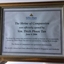 Certificate for the opening of the Shrine of Compassion by Ven. Thich Phuoc Tan in 2006, detailing Kwan Yin statue origins.