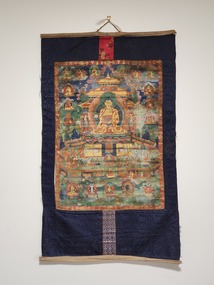 Image of the Medicine Buddha thangka