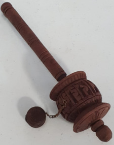 Image of hand-held prayer wheel